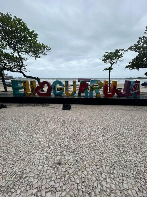 Ap 2 Quartos No Guarujá Exterior foto